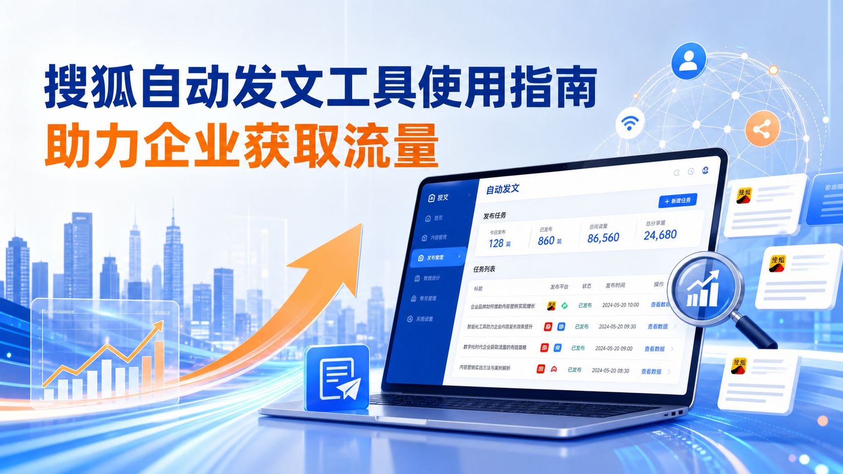 搜狐自动发文工具的使用指南：助力金昌企业获取流量